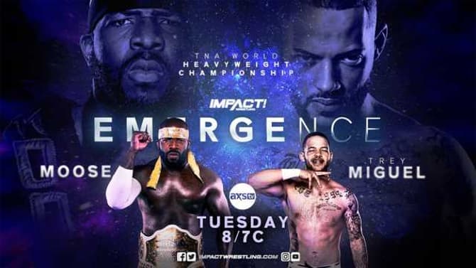 Moose Shuts Down Trey Miguel's Attempt To Win The TNA World Heavyweight Title On IMPACT's EMERGENCE Special