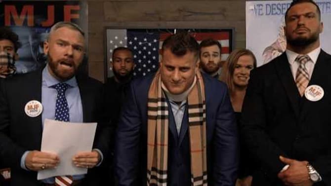 ALL ELITE WRESTLING Star MJF Reflects On Nearly Being Kidnapped By A Fan And Having Urine Thrown At Him