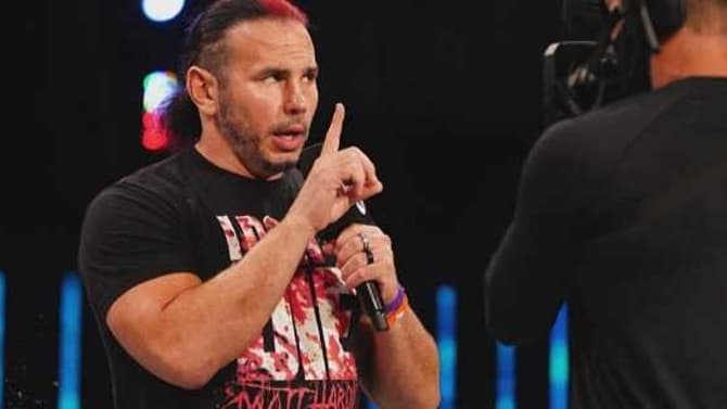 Matt Hardy Appeared On AEW: DYNAMITE To Address His In-Ring Injury After ALL OUT Injury