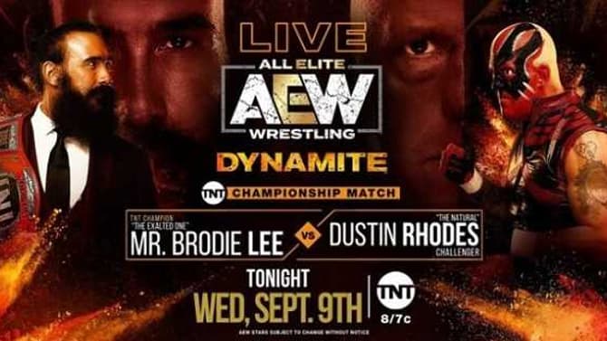 Brodie Lee Retained The TNT Championship With A Dominant Win Over Dustin Rhodes On AEW: DYNAMITE