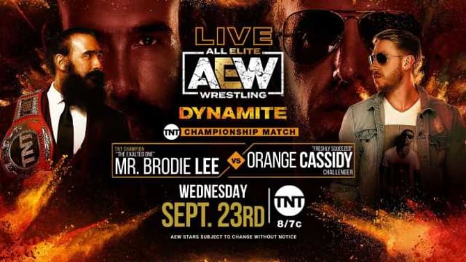 Orange Cassidy Will Face Brodie Lee For The TNT Championship Next Week On AEW DYNAMITE