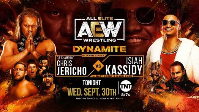 AEW DYNAMITE Results For September 30, 2020: Chris Jericho VS Private Party's Isiah Kassidy And More