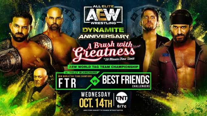 Three Big Championship Matches Set For Next Week's Anniversary Episode Of AEW DYNAMITE