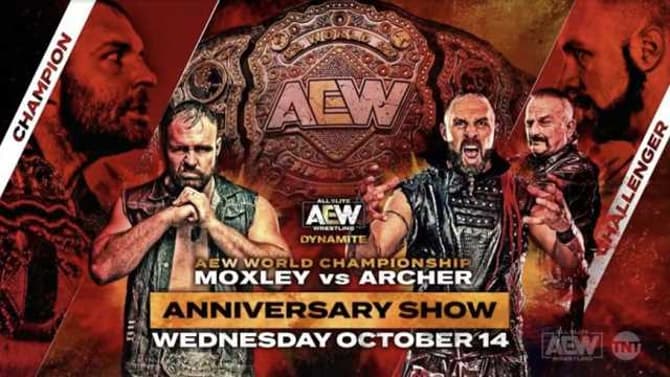 The Special One-Year Anniversary Episode Of AEW DYNAMITE Will Feature Four Championship Matches