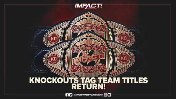 IMPACT WRESTLING Confirms The Return Of The Knockouts Tag Team Titles