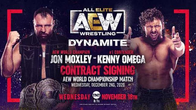 A Contract Signing Between Jon Moxley And Kenny Omega Will Be Featured On Tonight's AEW DYNAMITE