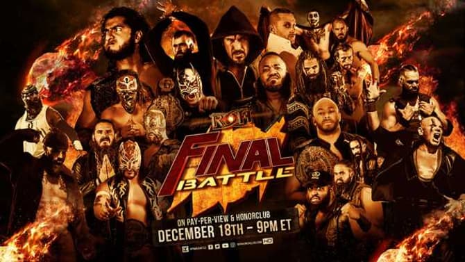 Several Big Matches Confirmed For RING OF HONOR'S FINAL BATTLE Pay-Per-View