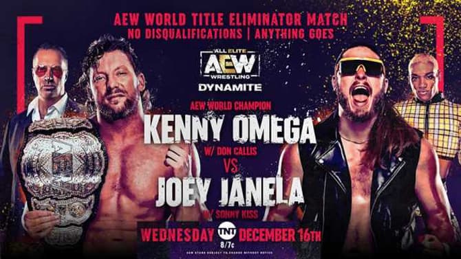 AEW World Champion Kenny Omega, Chris Jericho, And Cody Rhodes Will Be In Action On AEW DYNAMITE