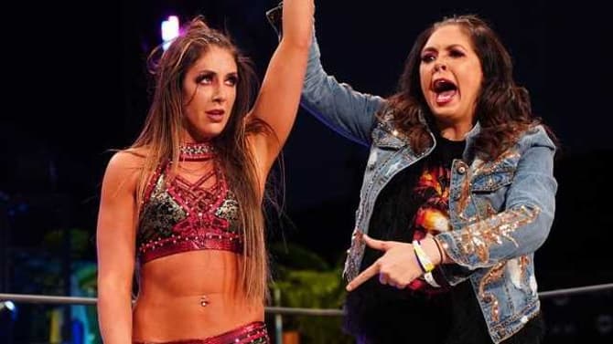 WWE Seemingly Took A Shot At AEW's Britt Baker Shortly Before Her Big Title Win At DOUBLE OR NOTHING