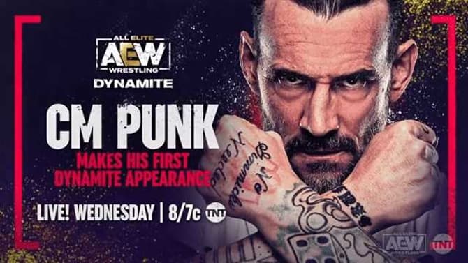 CM Punk Has Signed A Full-Time Deal With AEW And Will Appear On AEW DYNAMITE This Wednesday!