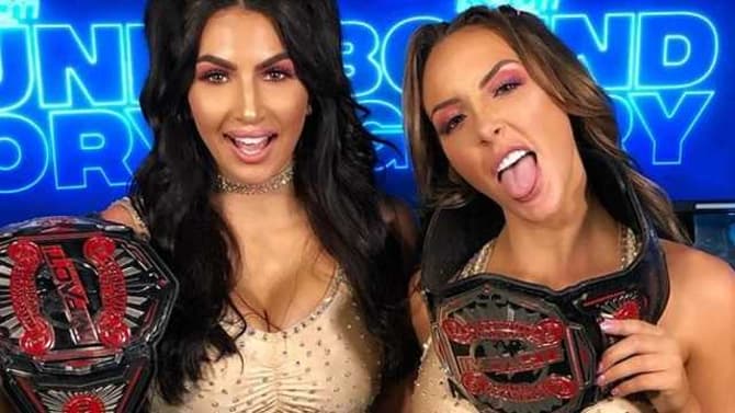 Cassie Lee And Jessica McKay Are Behind Bars For Eye-Popping Photoshoot After Huge IMPACT Wrestling Win
