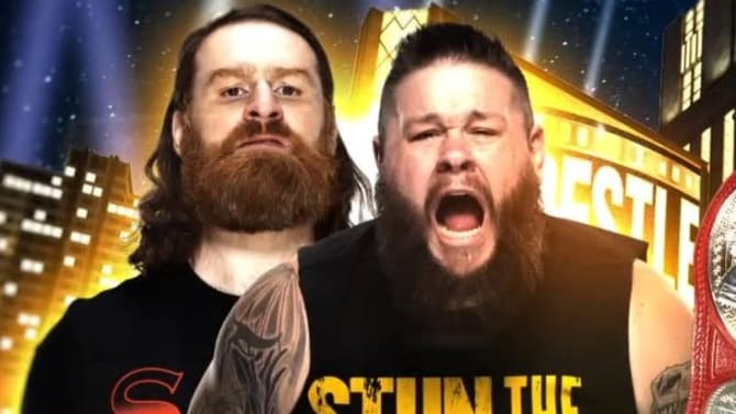 Sami Zayn And Kevin Owens Vs. The Usos For The Tag-Titles Official For WRESTLEMANIA
