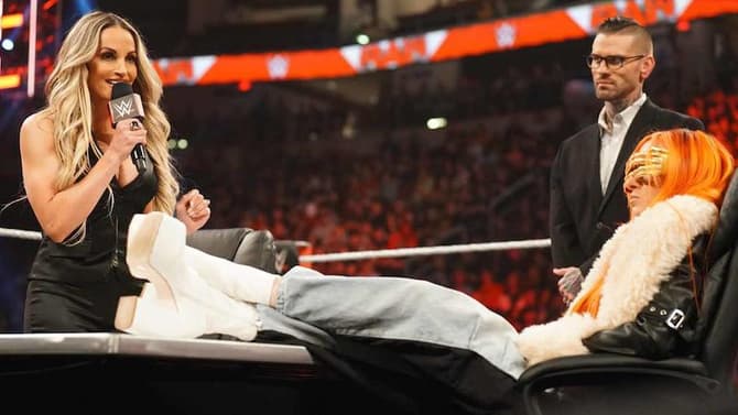 Becky Lynch Reminds Trish Stratus Of Her Most Humiliating WWE Moment In Tense Contract Signing On RAW