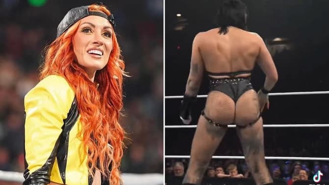 Becky Lynch Weighs In On Rhea Ripley's Viral &quot;Stinkface&quot; And Says It &quot;Really F***ing Sucked&quot; To See