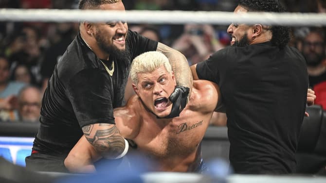 The Bloodline Decimates Cody Rhodes On SMACKDOWN Ahead Of Solo Sikoa's Title Match At SUMMERSLAM