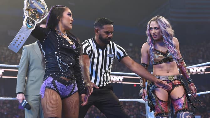 Roxanne Perez And Giulia's NXT Women's Championship Match Ends With A Shocking Return - SPOILERS