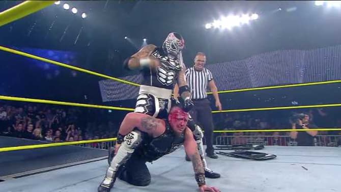 VIDEO: See Pentagon Jr. Drive A Spike Into Sami Callihan’s Head With A Baseball Bat At SLAMMIVERSARY