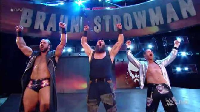 RAW Kicked-Off With A Massive Pull-Apart Brawl As The Shield Confronted Braun Strowman & His... New Faction?