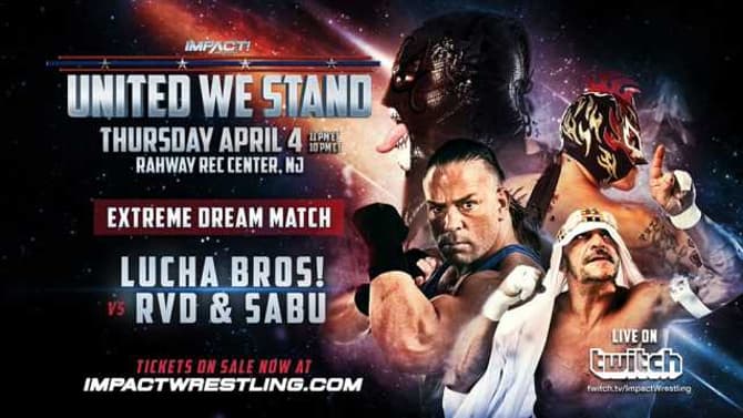 ECW Legends Rob Van Dam And Sabu Will Make Their Return To IMPACT WRESTLING At UNITED WE STAND