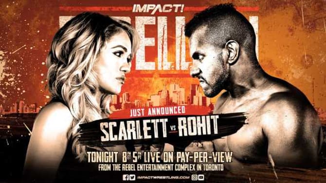 Rohit Raju Reveals That He Was Almost Fired From IMPACT Due To The Comments He Made About Scarlett Bordeaux