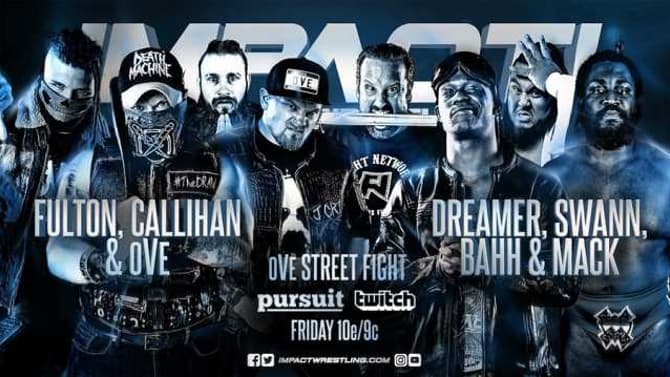 Cold Open And Preview For Tonight's IMPACT WRESTLING That Features An 8-Man Street Fight