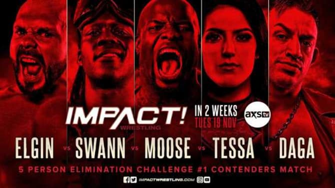 #1 Contender Five-Way Elimination Match Set For An Upcoming Episode Of IMPACT WRESTLING