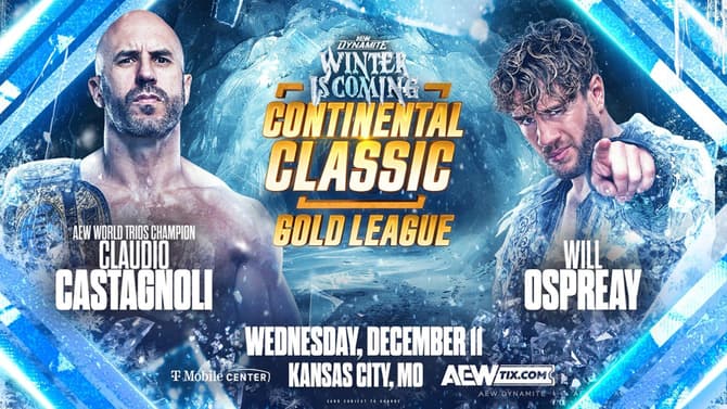 A Big Title Match And Two Continental Classic Bouts Headline AEW's Winter Is Coming