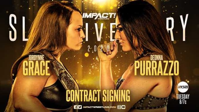 A Contract Signing Between Deonna Purrazzo And Jordynne Grace Will Be Featured On Tonight's IMPACT WRESTLING