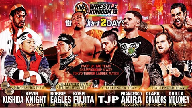 A Tokyo Terror Ladder Match For The IWGP Jr. Heavyweight Championship Has Been Added To WRESTLE KINGDOM 19