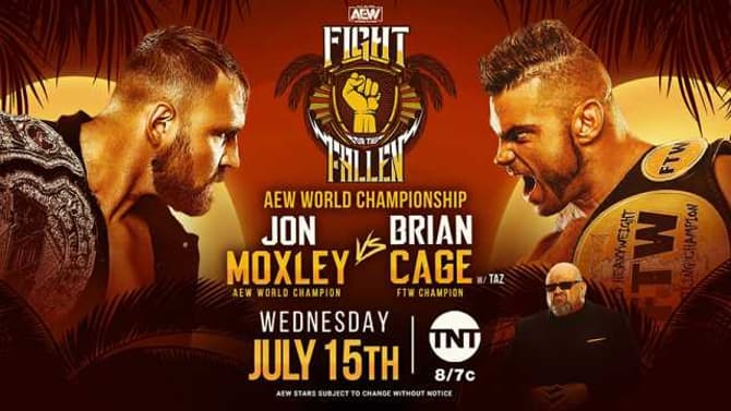 A World Title Match Between Jon Moxley And Brian Cage Will Headline Tonight's FIGHT FOR THE FALLEN Show