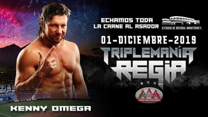 AAA LUCHA LIBRE Announces The Full Line-Up For Their TRIPLEMANIA REGIA Event