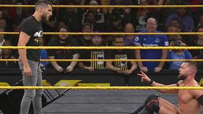 Adam Cole Retains The NXT Title Against Finn Balor After Johnny Gargano Interruption