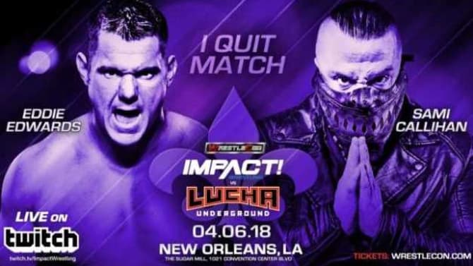 Advertised Matches For The Upcoming Cross Promotion Show Between LUCHA UNDERGROUND And IMPACT WRESTLING