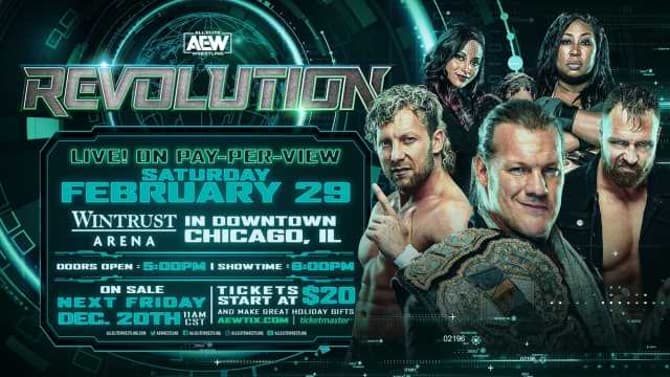 AEW Announces The REVOLUTION Pay-Per-View For Saturday, February 29 In Chicago