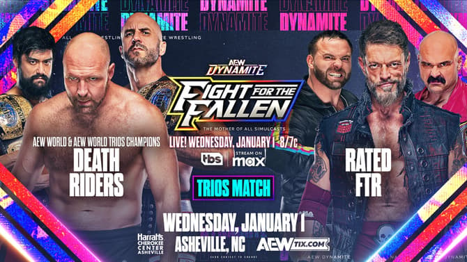 AEW Confirmed Rated FTR Vs. The Death Riders At AEW's FIGHT FOR THE FALLEN