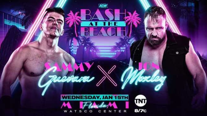 AEW Confirms That Sammy Guevara Will Fight Jon Moxley On Next Week's BASH AT THE BEACH Special