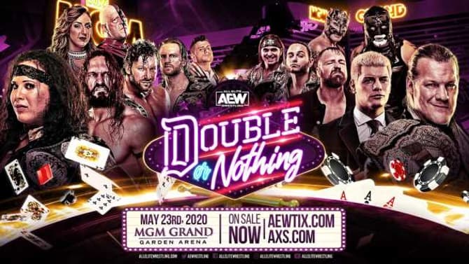 AEW DOUBLE OR NOTHING Tickets Are Now On Sale - Check Out Some New Poster Art