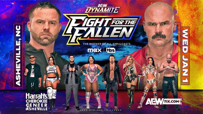 AEW Dynamite Fight for the Fallen Results For January 1, 2025 - Rated FTR vs Death Riders & More