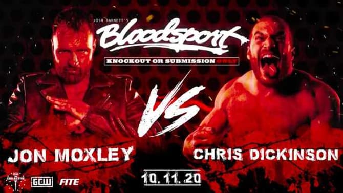 AEW World Champion Jon Moxley Will Fight Chris Dickinson At JOSH BARNETT's BLOODSPORT