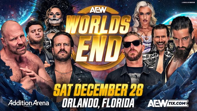 AEW's WORLD'S END Pay-Per-View Will Be Headlined With A Four-Way World ...