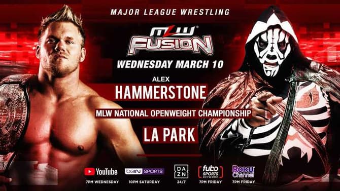 Alex Hammerstone Will Defend The National Openweight Championship On MLW FUSION