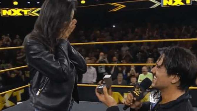 Angel Garza Wins Cruiserweight Title On NXT And Proposes To His Girlfriend During The Break