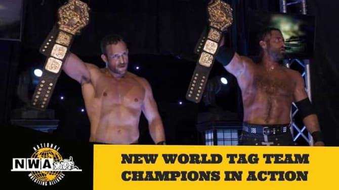 Another Title Changes Hands During The NATIONAL WRESTLING ALLIANCE Television Tapings