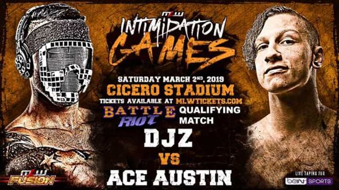 Battle Riot Qualifier Between DJZ And Ace Austin Confirmed For MLW: INTIMIDATION GAMES