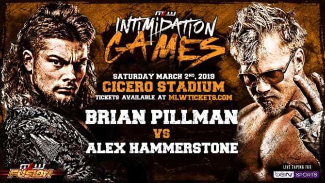 Brian Pillman Jr. Vs. Alex Hammerstone Confirmed For MLW: INTIMIDATION GAMES