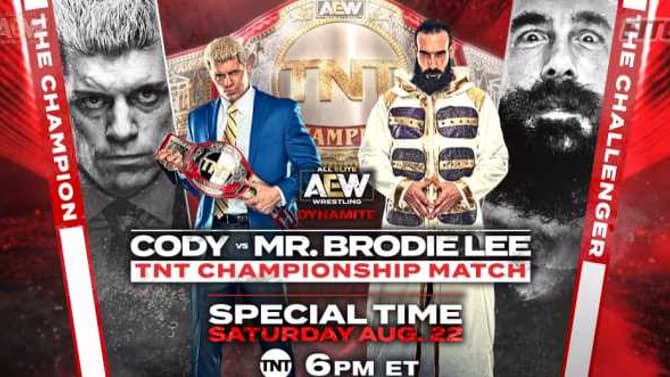 Brodie Lee Will Challenge Cody For The TNT Championship On AEW Saturday Night DYNAMITE