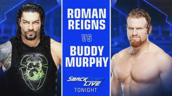 Buddy Murphy Takes Roman Reigns To The Limit During Their Match On SMACKDOWN LIVE