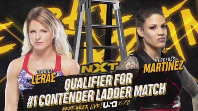 Candice LeRae Will Face Mercedes Martinez In A TAKEOVER: TAMPA Ladder Match Qualifier Next Week