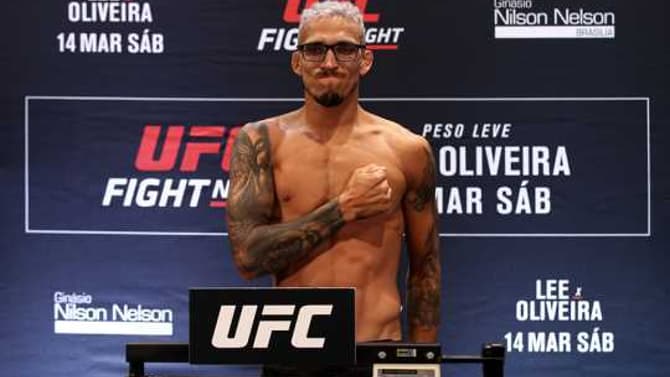 Charles Oliveira Has Been Pulled From His Fight Against Beneil Dariush At UFC FIGHT NIGHT: HOLM VS. ALDANA