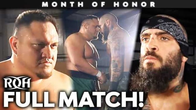 Check Out The Fight Between ROH World Champion Jay Briscoe And Samoa Joe At SUPERCARD OF HONOR IX